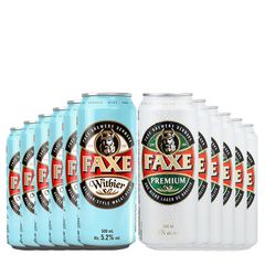 Kit de cervejas Faxe Double - 12 unidades