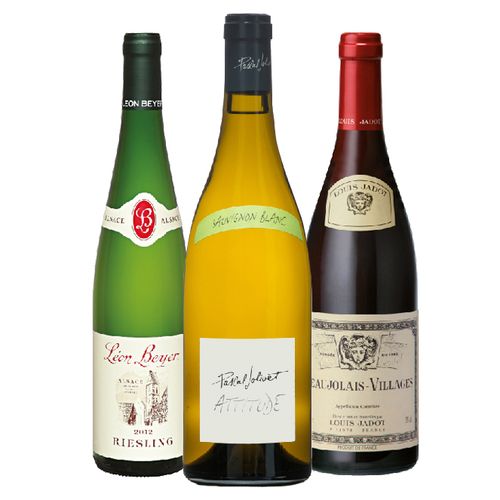 Kits de Vinhos Trio Alsácia, Loire e Bourgogne