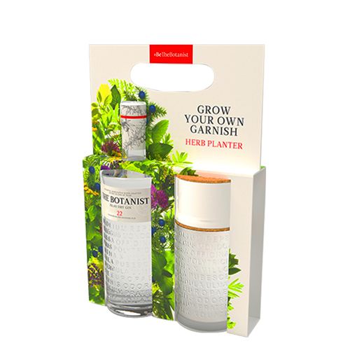 Kit Gin The Botanist 700ml + 01 Vaso Auto Irrigável