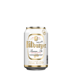 Cerveja Pilsen Bitburger Lt 330ml