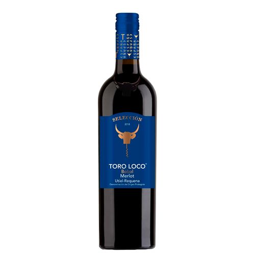 Vinho Tinto Toro Loco Bobal Merlot Selección Utiel Requena 750ml