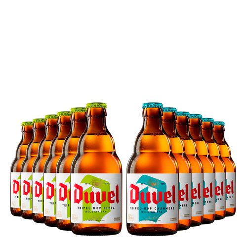 Kit de Cervejas Duvel Tripel Hop Lovers - 12 Unidades