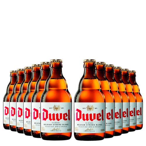 Kit de Cervejas Duvel Gf 330ml - 12 unidades