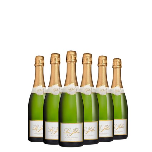 Kit de Espumantes La Jolie Blanc De Blancs 750Ml - Leve 6