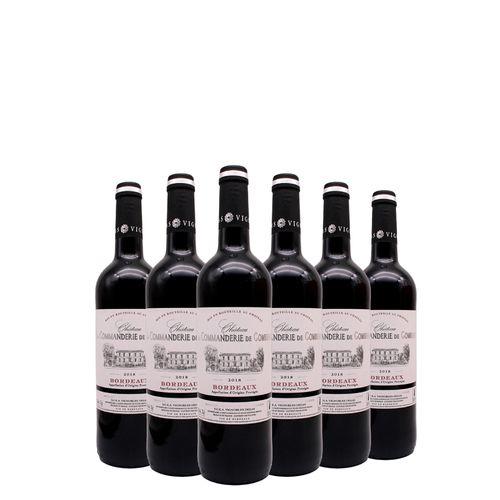 Kit de Vinhos La Commanderie de Gombeau AOC Bordeaux 750 ml - Leve 6