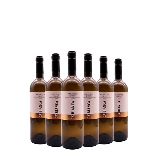 Kit de Vinhos Moscato D'Asti Ca'Bianca 750ml