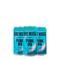 Kit Cerveja Brewdog Punk IPA 5,4% Lata 500ml 03 Unidades