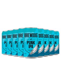 Kit Cerveja Brewdog Punk IPA 5,4% Lata 500ml 09 Unidades