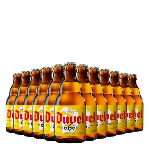 Kit Cerveja Duvel 6,66 Gf 330ml 12 Unidades