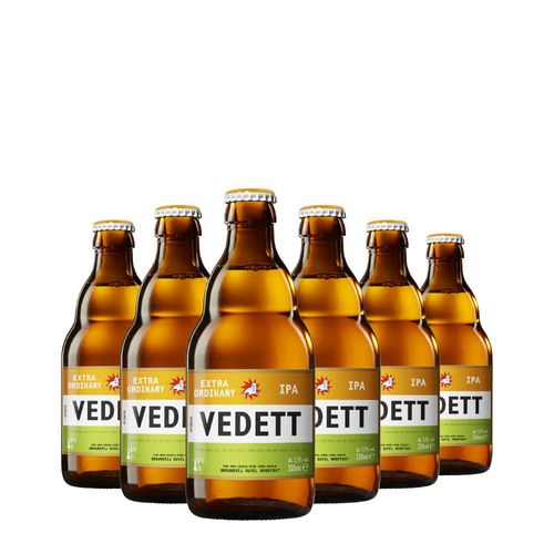 Kit Cerveja Vedett IPA 330ml 06 Unidades