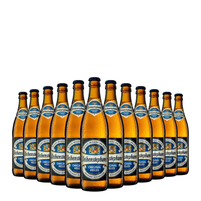 Kit Cerveja Weihenstephaner Original Helles 500ml 06 Unidades