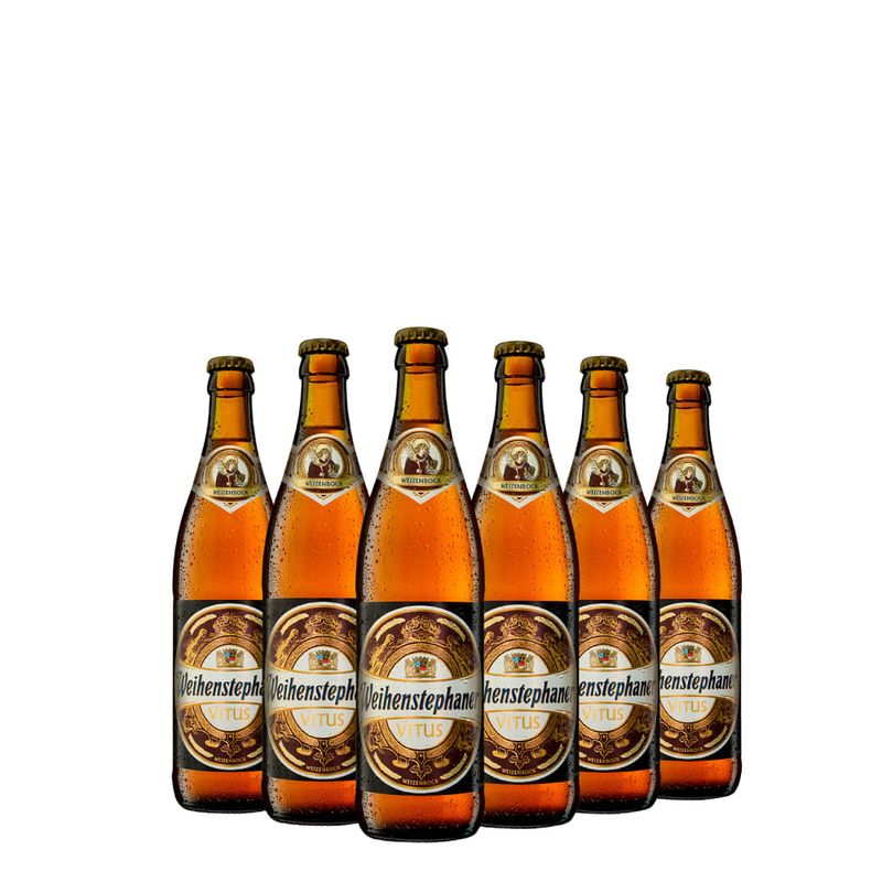 Kit Cerveja Alemã Weihenstephaner Hefeweissbier 500ml 06 Unidades - TodoVino