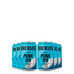 Kit Cerveja Brewdog Punk IPA 5,4% Lata 330ml 06 Unidades