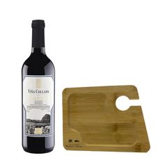 Vinho Vina Collada Marques de Riscal 01 Gf 750 ml e 01 Tabua de Petiscos