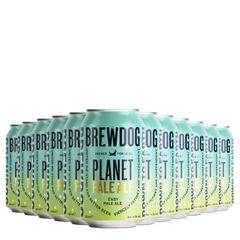 Kit Cerveja Brewdog Planet Pale Lt 330ml 12 Unidades