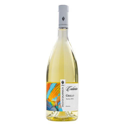 Vinho Branco Calanica Sicilia DOC Grillo 750ml