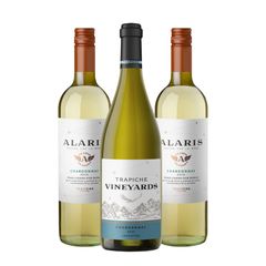 Kit Alaris e Vineyards Chardonnay - 3 unidades