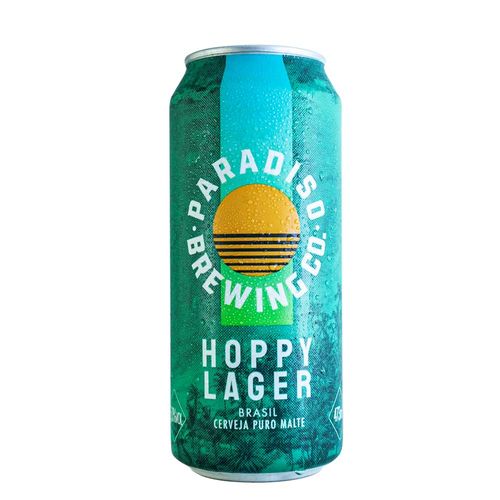 Cerveja Paradiso Hoppy Lager Lt 473ml