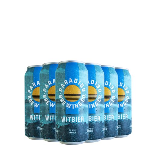 Kit Cerveja Paradiso Witbier Lt 473ml 06 Unidades