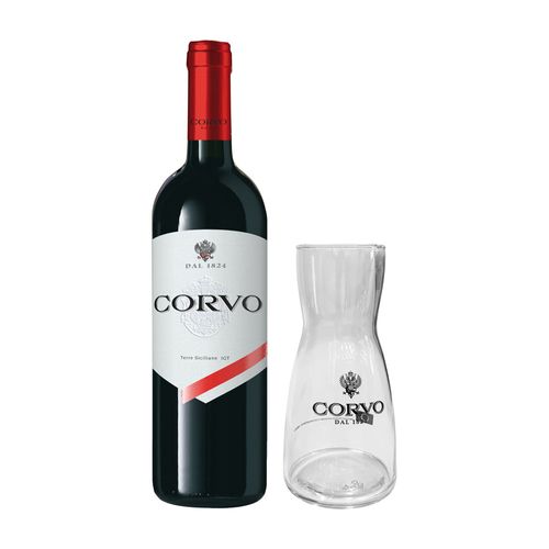 Pack Vinho Tinto Corvo 750ml 01 Gf e 01 Decanter