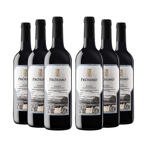 Kit de Vinhos Marqués de Riscal Próximo 750Ml - 6 unidades