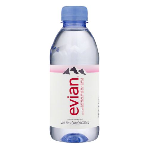 Água Evian Pet Sem Gás 330ml