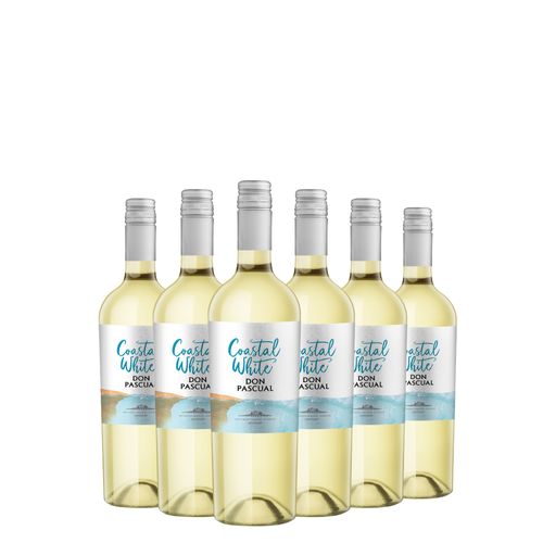 Kit Vinho Branco Don Pascual Coastal White 750ml 06 Unidades