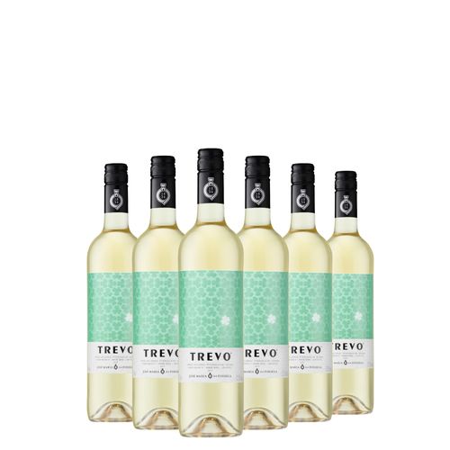 Kit Vinho Branco Jose Maria da Fonseca Trevo 750ml 06 Unidades