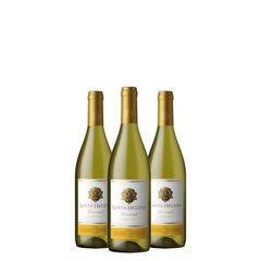 Kit Vinho Branco Santa Helena Reservado Chardonnay 750ml 03 Unidades