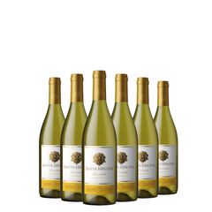 Kit Vinho Branco Santa Helena Reservado Chardonnay 750ml 06 Unidades