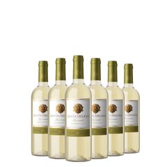 Kit Vinho Branco Santa Helena Reservado Sauvignon Blanc 750ml 06 Unidades