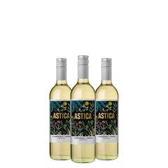 Kit Vinho Branco Trapiche Astica Chardonnay Chenin 750ml 03 Unidades