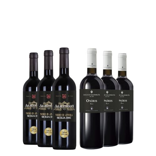 Kit Vinhos Sicilia 2 06 Unidades