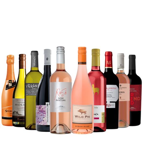 Kit Vinhos do Mundo VI - 10 Unidades
