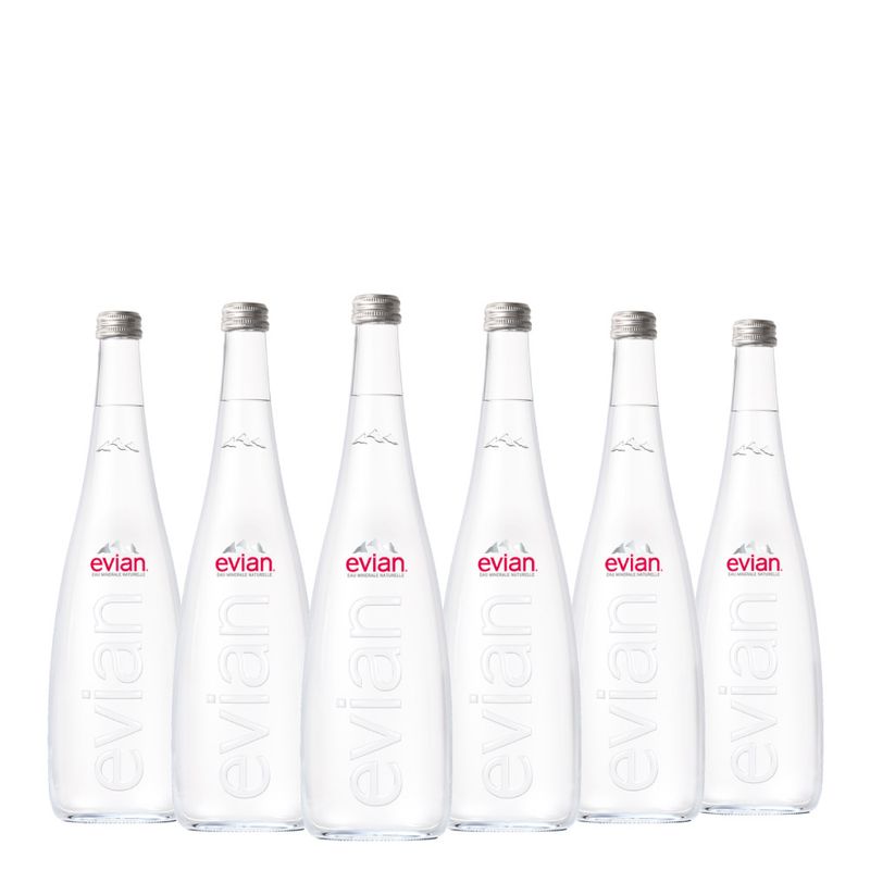 kit-6-evian-750-vidro