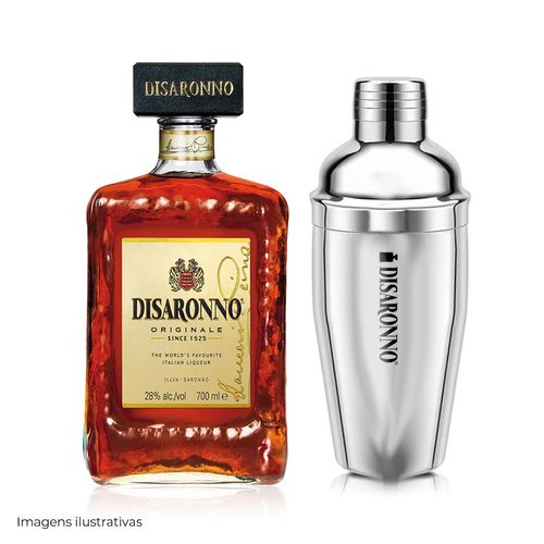 Compre 1 Licor Disaronno e Ganhe 1 Coqueteleira Exclusiva