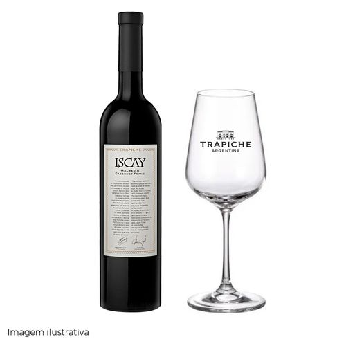 Compre 1 Vinho Trapiche Iscay e Ganhe 1 Taça Exclusiva