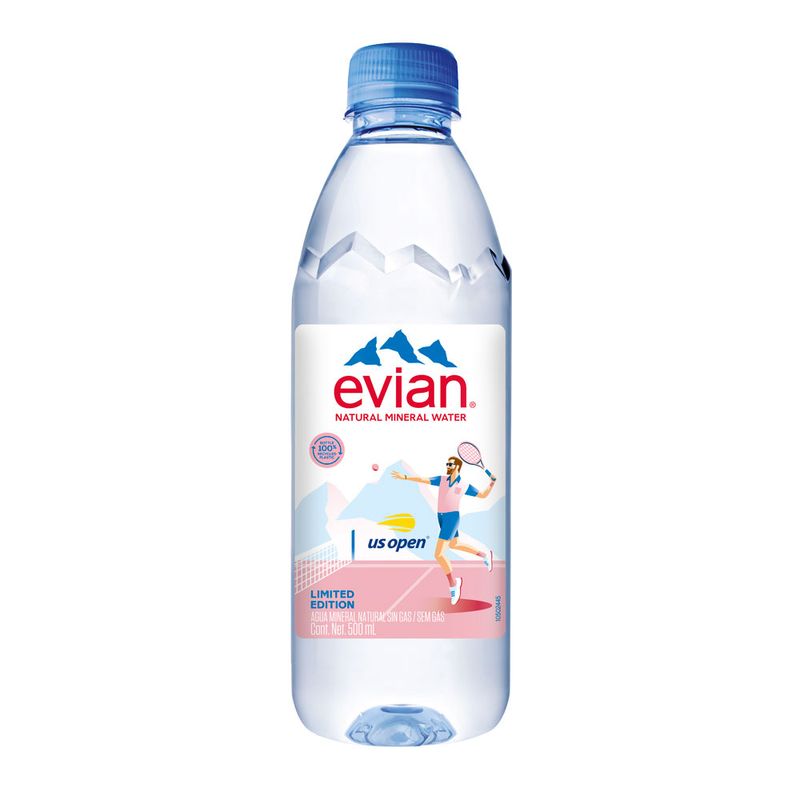 agua-mineral-evian-pet-edicao-limitada-tenis-500ml