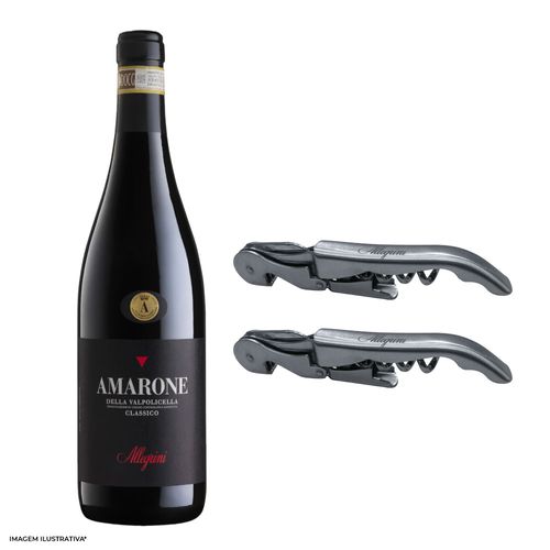 Experiência Allegrini Amarone Della Valpolicella  + Saca Rolhas