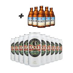 Leve Mais, Pague Menos! 15 por 10! Faxe 500ml e Vedett