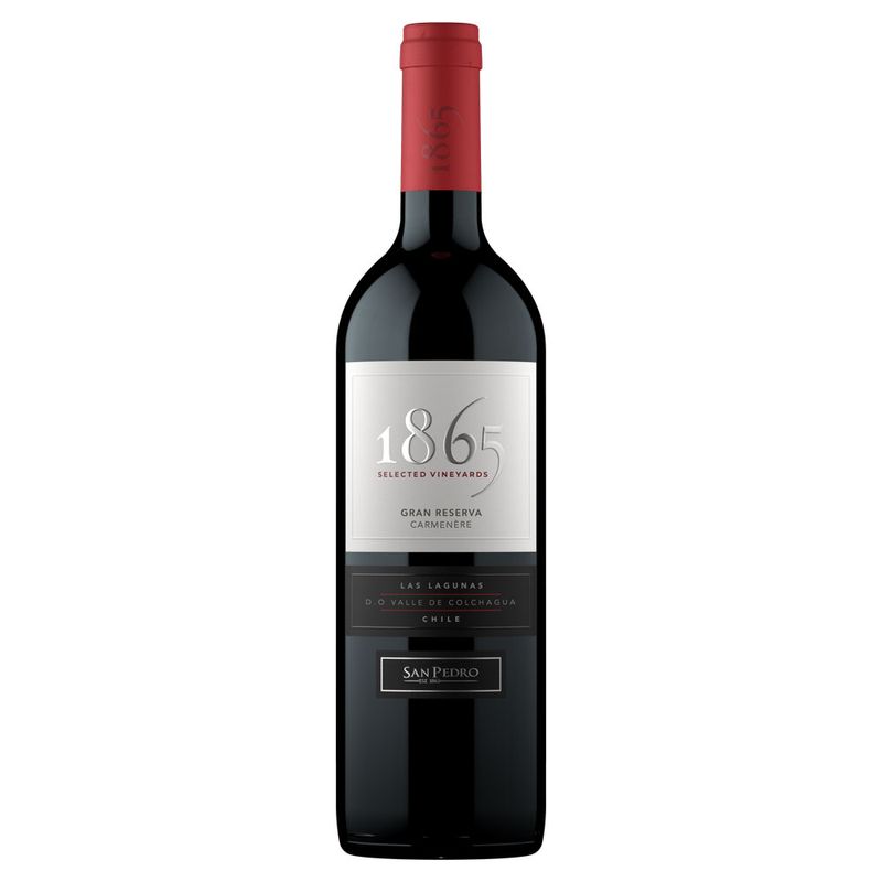 vinho-tinto-chileno-1865-gran-reserva-carmenere