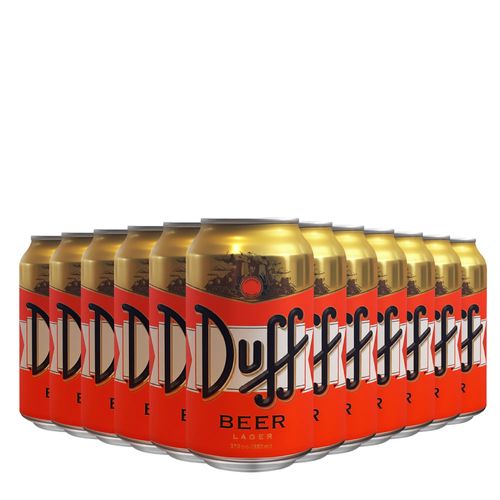 Kit Cerveja Duff 330ml - 12 Unidades