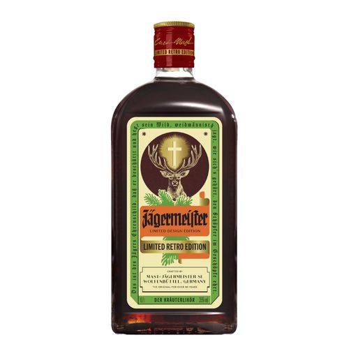 Licor Jägermeister Retrô 700ml - Edição Limitada