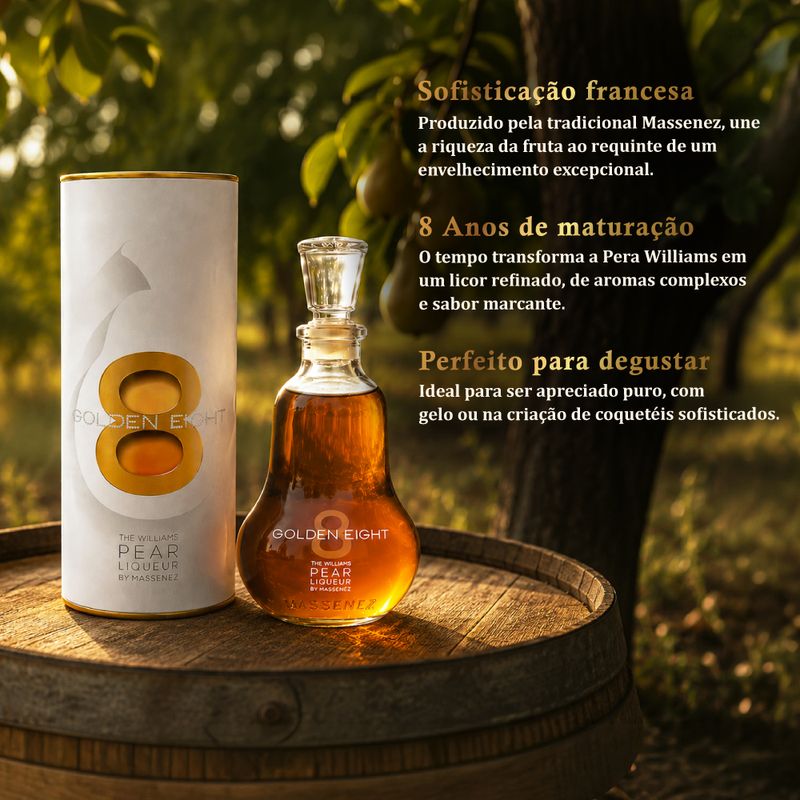 フェアチャイルド　プリンセス Licor Francês de Pera Golden Eight Massenez 700ml - TodoVino