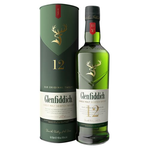 Whisky Glenfiddich 12 anos 750ml