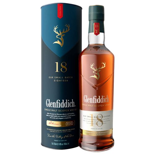 Whisky Glenfiddich 18 anos 750ml