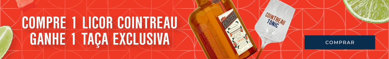 Compre 1 Licor Cointreau Ganhe 1 Taça Exclusiva